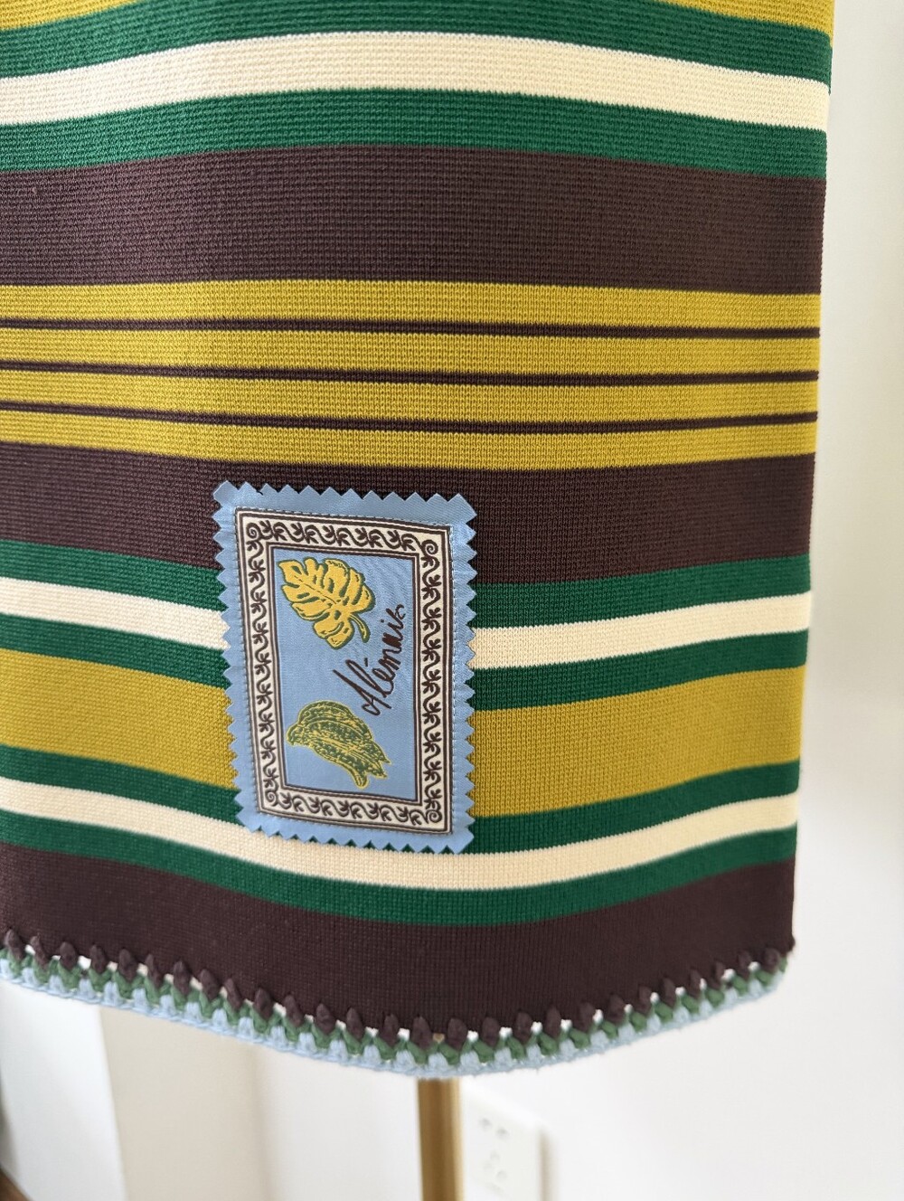 Alemais Clover striped knitted minidress - Picture 11 of 13